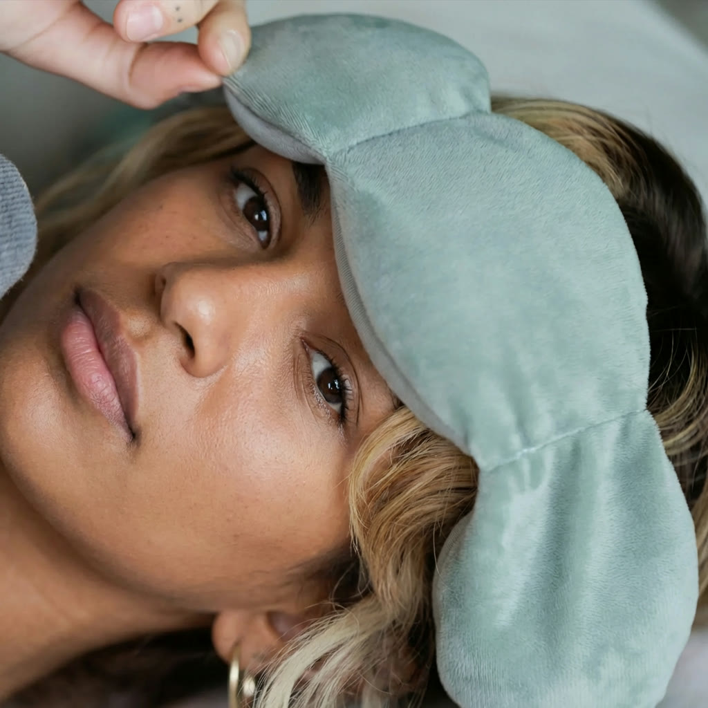 Dream Weight Sleep Mask - Sage lifestyle